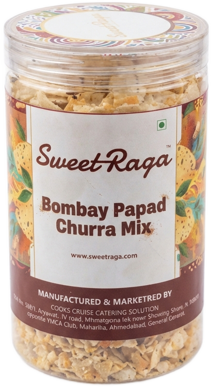 Sweetraga Bombay Papad Churra Mix - Premium Indian Namkeen Snack